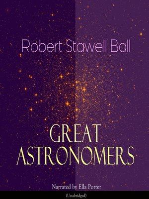 cover image of Great Astronomers